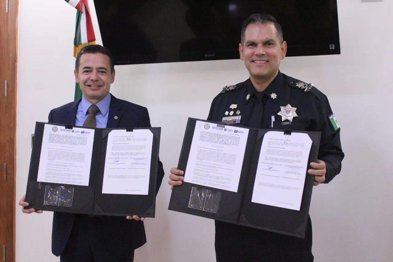 Firman UACJ y SSPE alianza para fortalecer seguridad y profesionalización