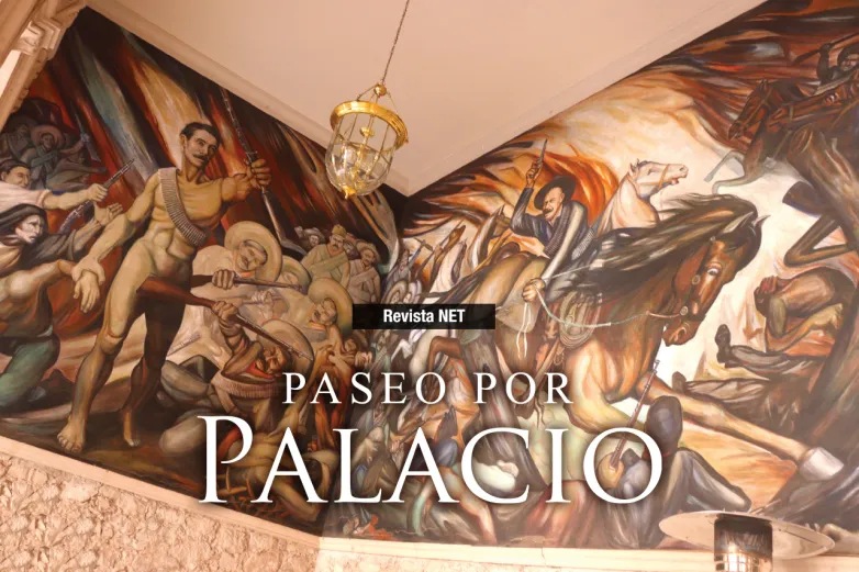 Paseo por el Palacio de Gobierno en Chihuahua