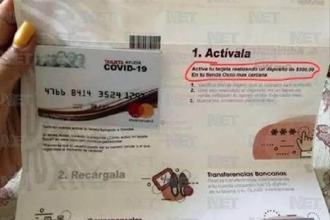 Fraude con tarjeta del Bienestar: llega sin chip y piden dinero para activarla