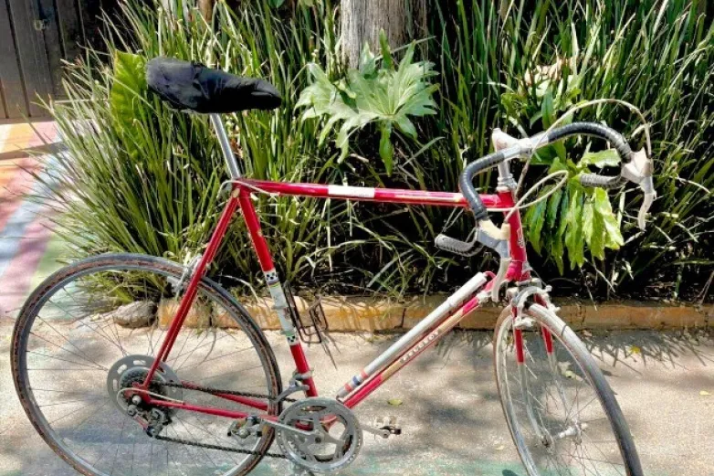 Rifan bici Peugeot vintage para causa solidaria 