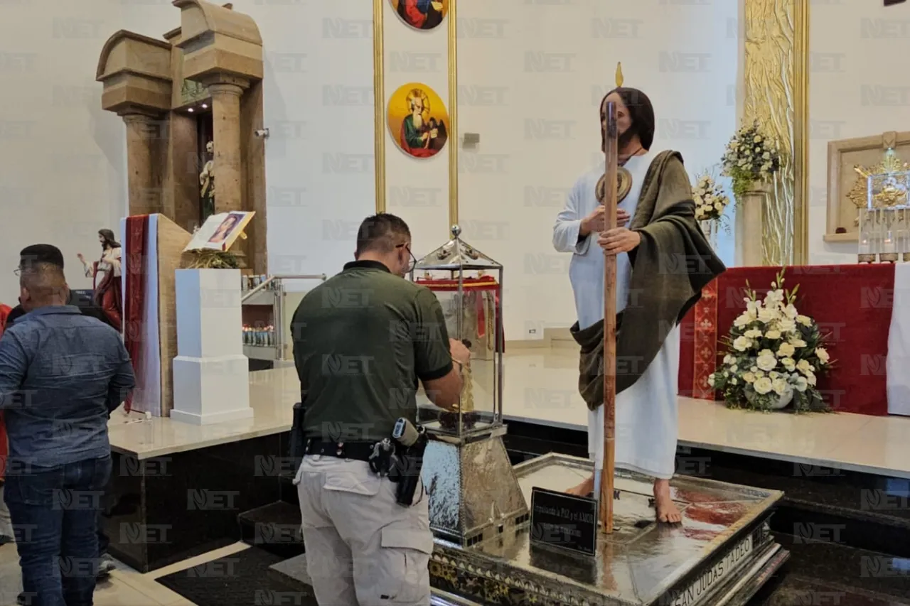 San Judas me va a dar fuerzas para mí labor: César Omar Muñoz