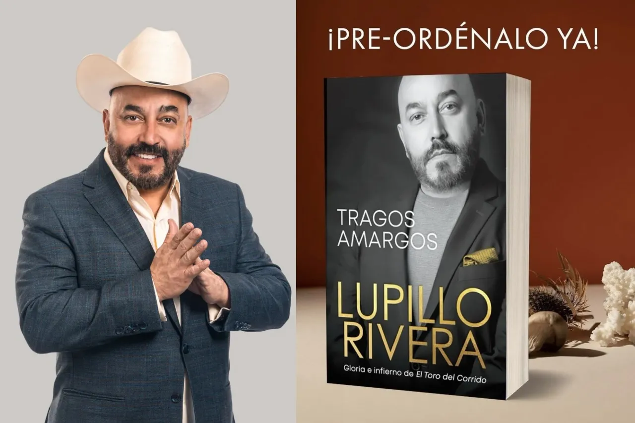 Lupillo Rivera se estrena como escritor con su libro 'Tragos Amargos'