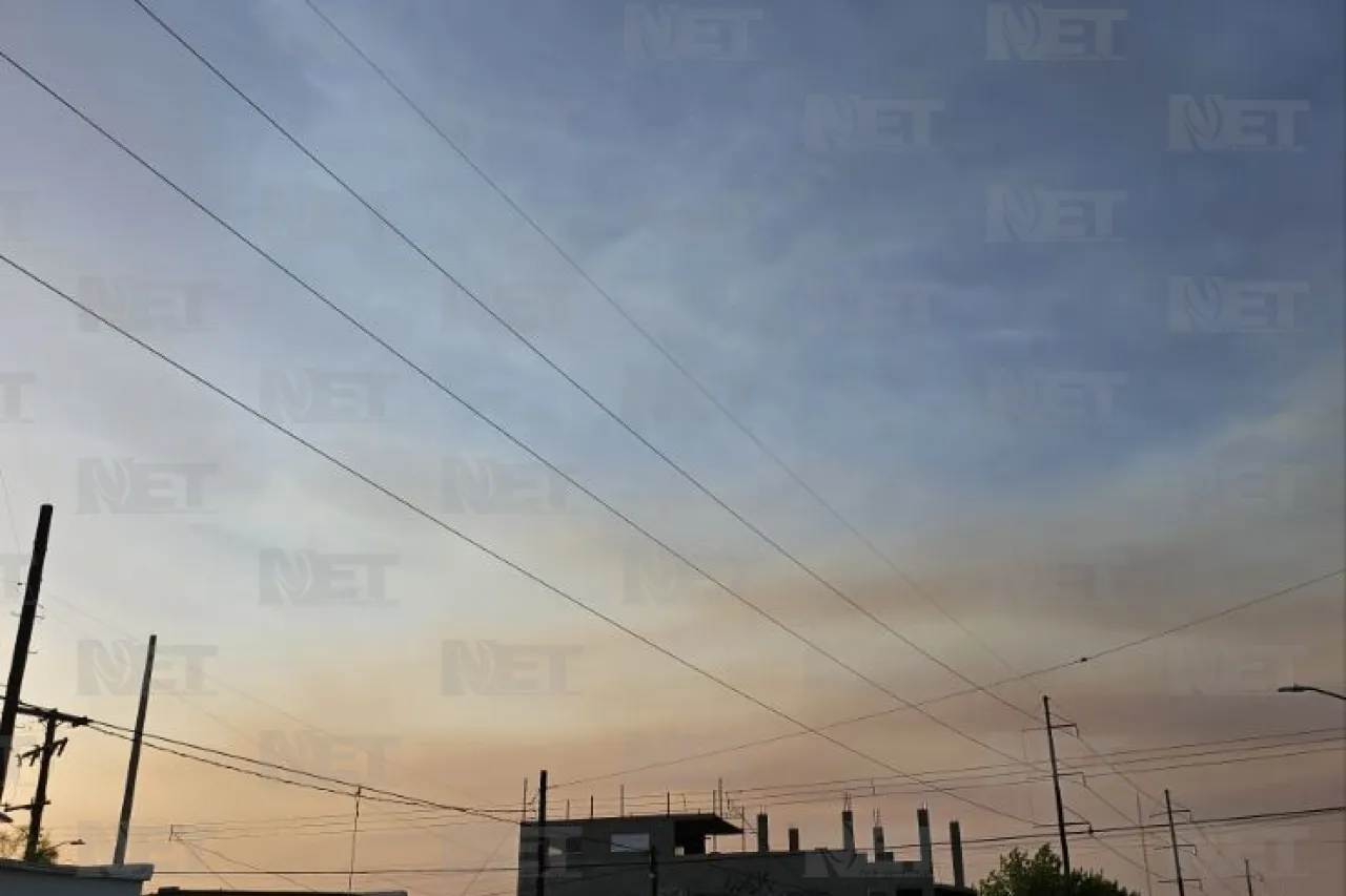 Se aproximan nubes cafés a la frontera por tormenta de arena