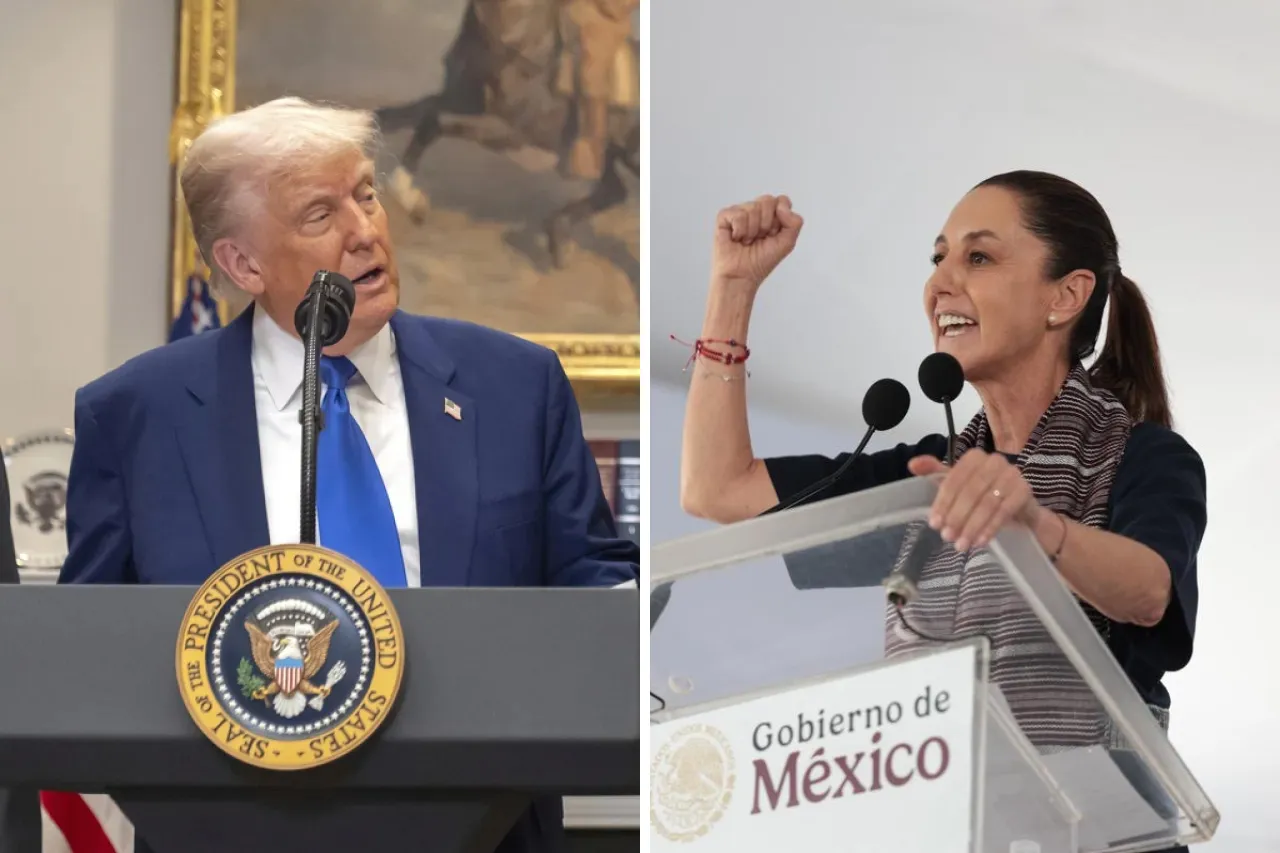 Sheinbaum sostiene conversación telefónica con Trump