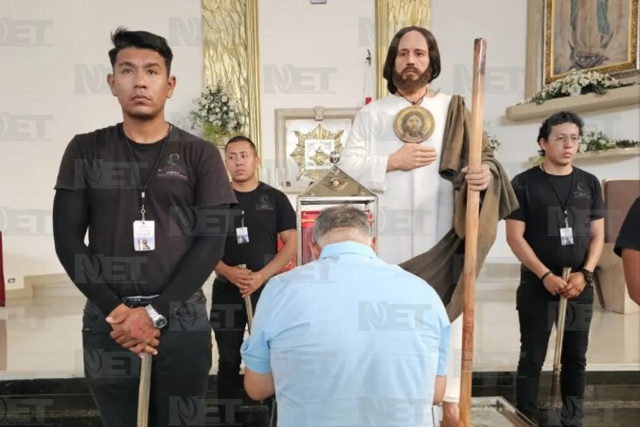 Llegan primeros juarenses a visitar la Reliquia de San Judas Tadeo