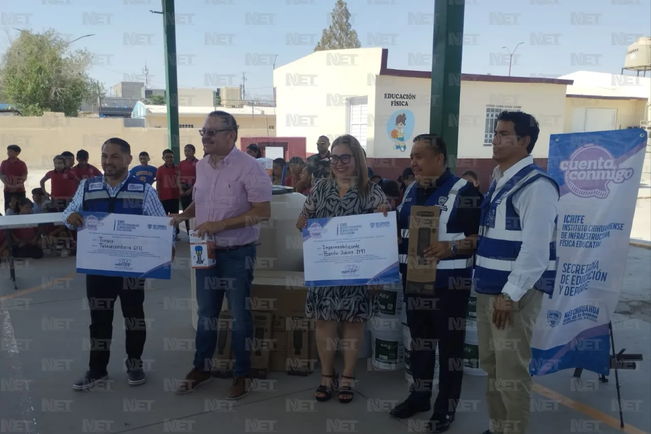 Invierten 1.5 mdp en equipamiento escolar en escuelas