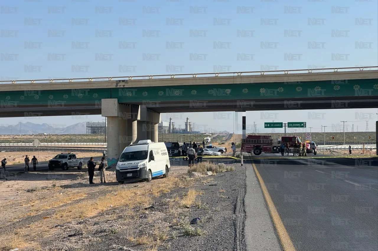 Identifican a los hombres suspendidos en puente de la Panamericana