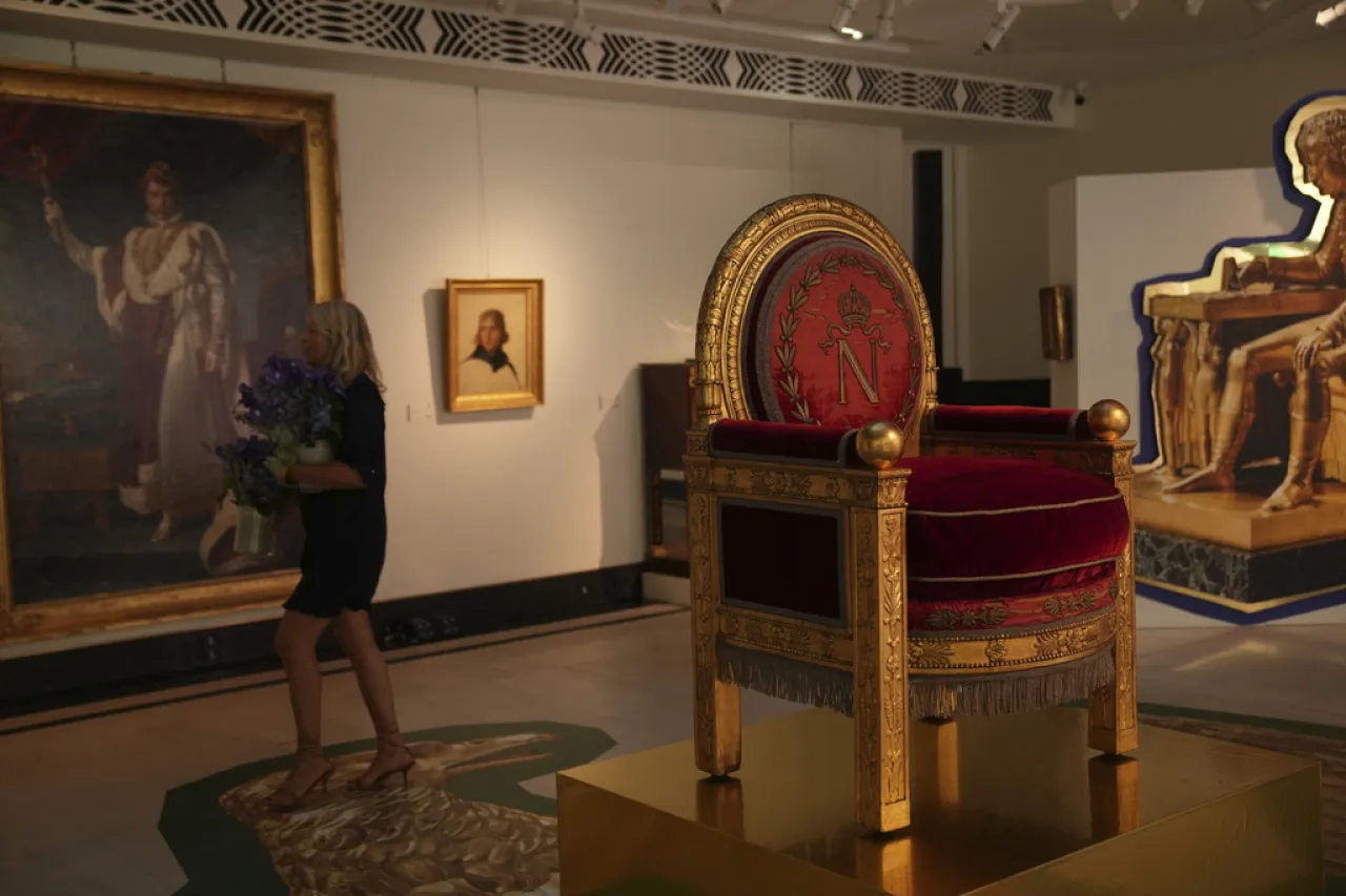 Exhiben el mundo de Napoleón en una subasta histórica