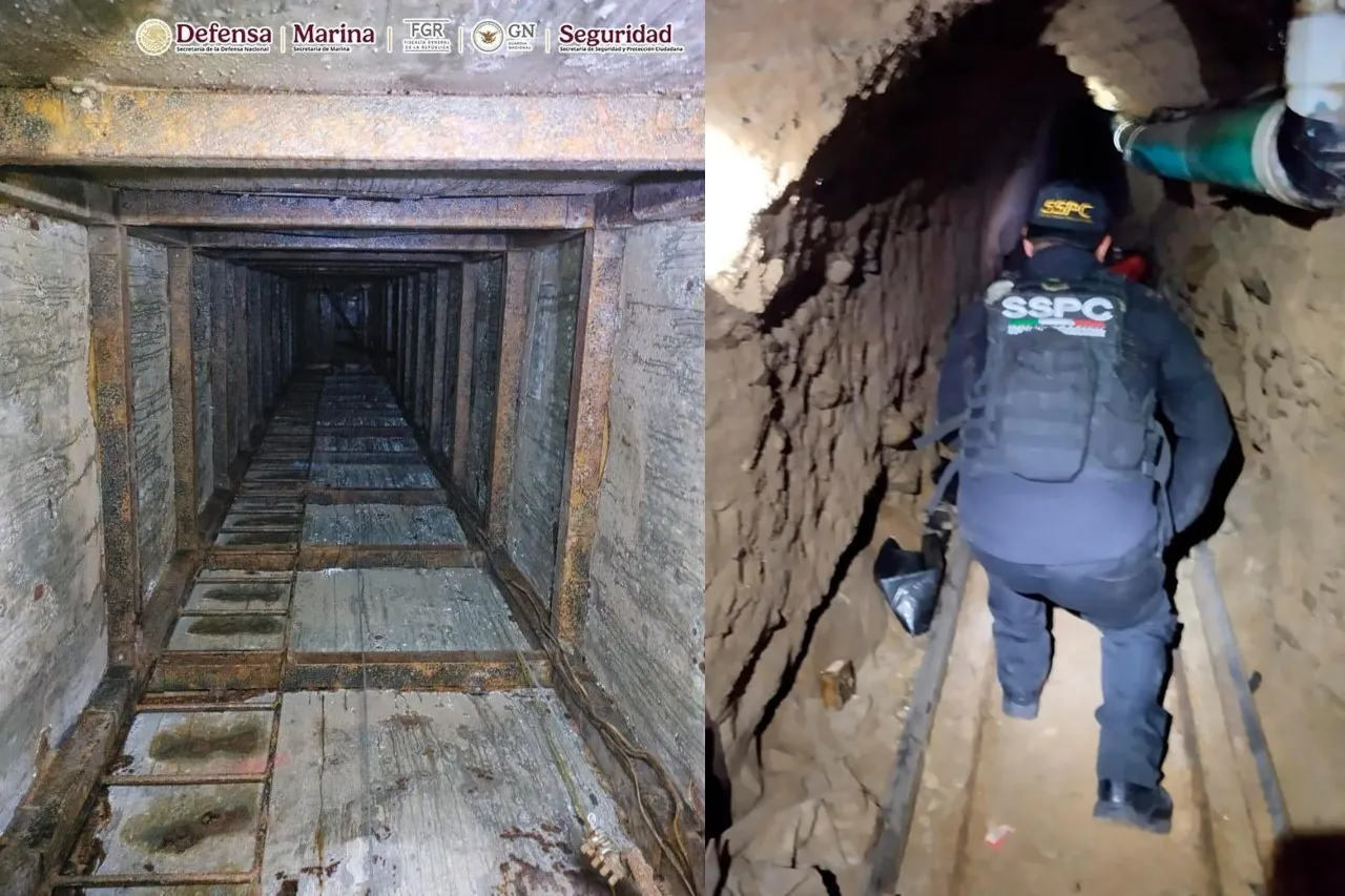 Hallan túnel de 600 metros entre Tijuana y San Diego