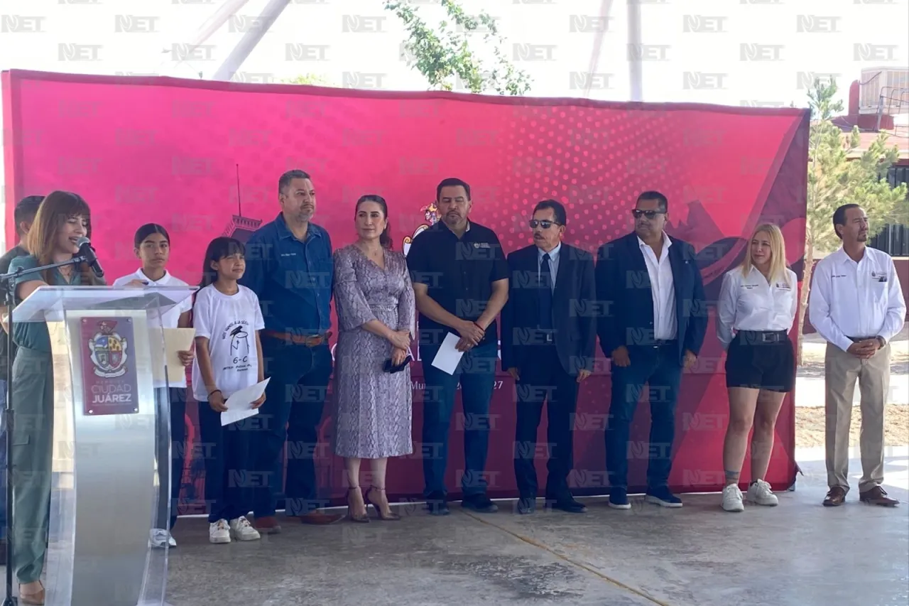 Municipio entrega mejoras en escuela Hilario Carmona