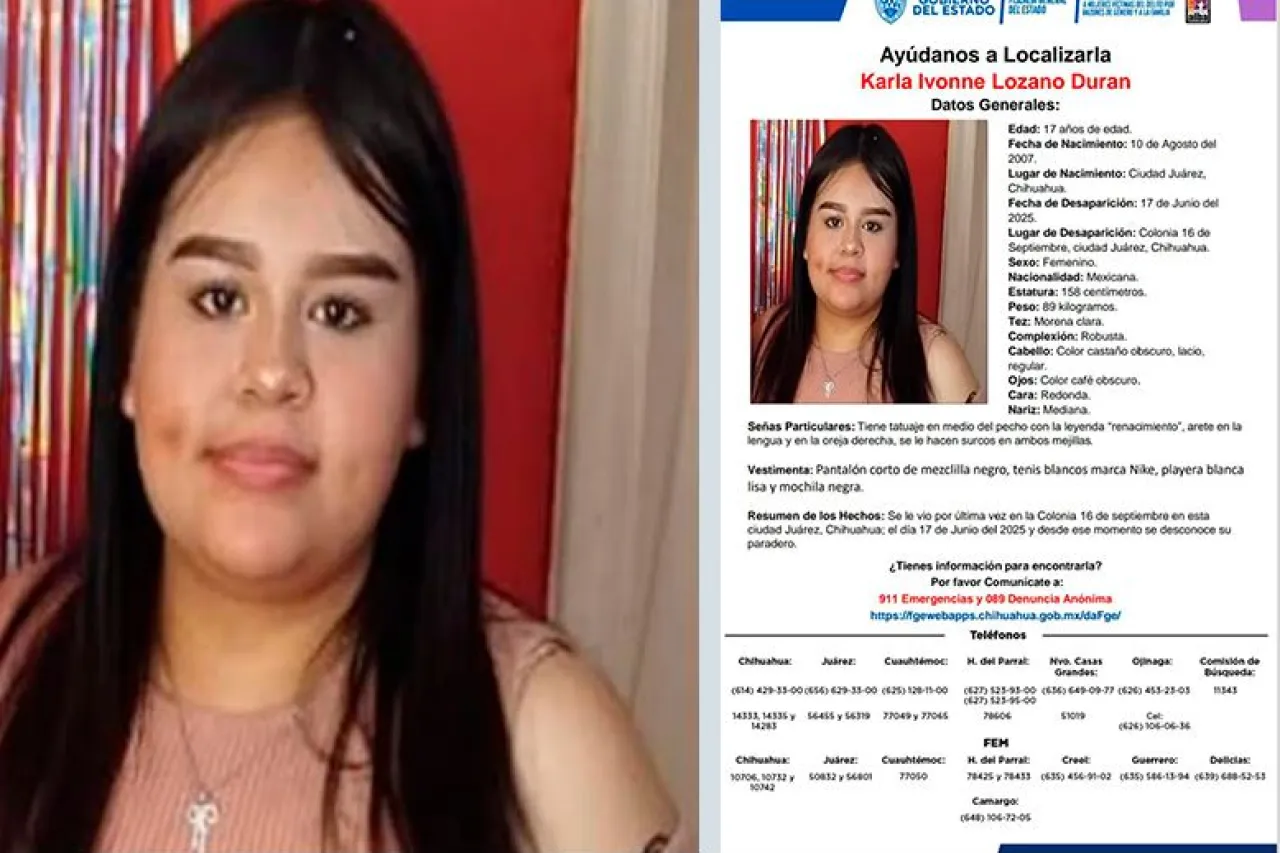 Activan protocolo Alba para encontrar a Karla Ivonne Lozano
