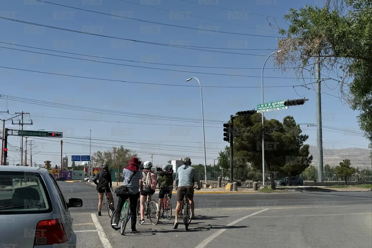 Cruzan a Juárez primera dotación de Bicis Sin Fronteras