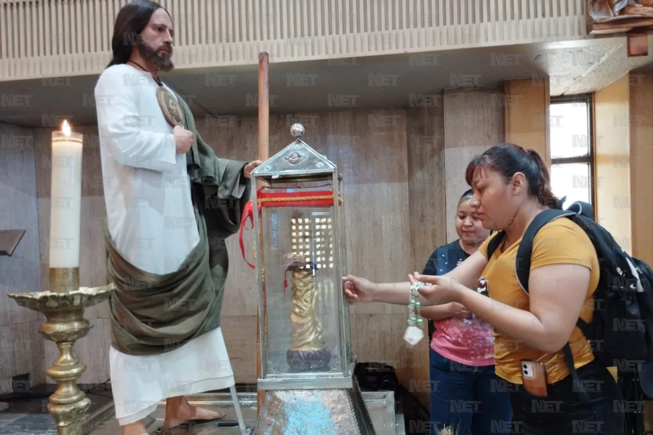 Hoy se despide de Juárez reliquia de San Judas Tadeo