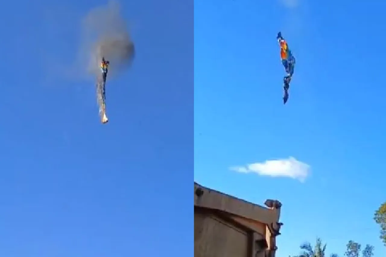 Video: 8 muertos y 13 heridos tras incendio y caída de globo aerostático