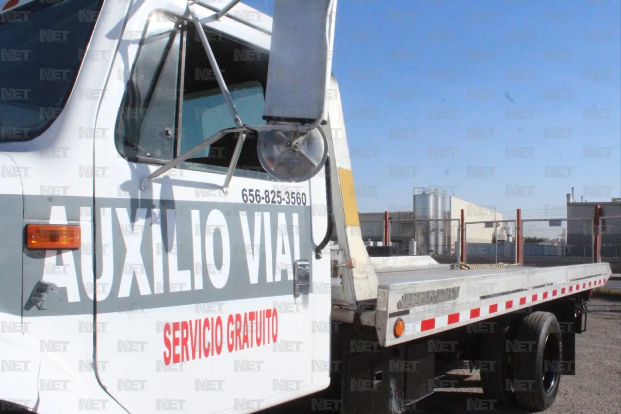 Juárez: En este número puedes solicitar una grúa gratis para tu vehículo