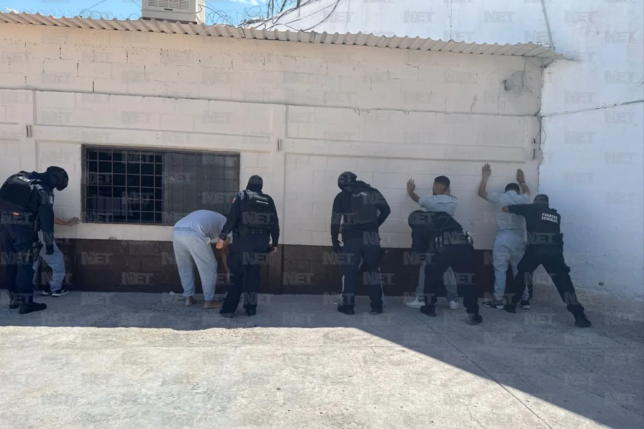 Continúa operativo de revisión en el Cereso 3