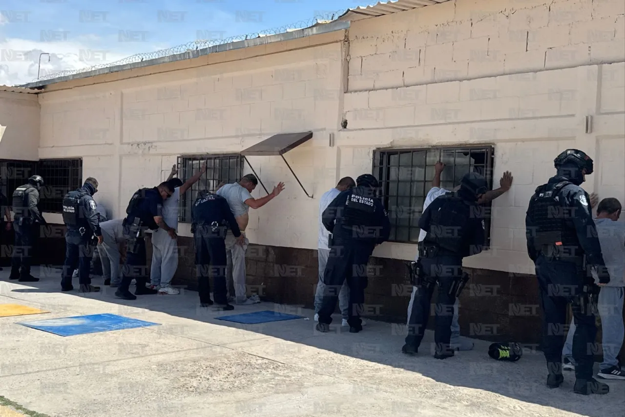 Continúa operativo de revisión en el Cereso 3