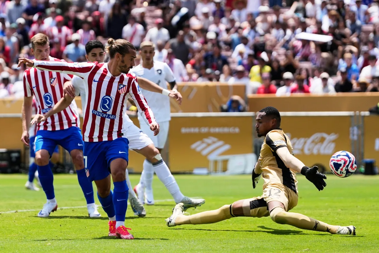 Atlético de Madrid vence al Botofago, pero no avanza en el Mundial de Clubes
