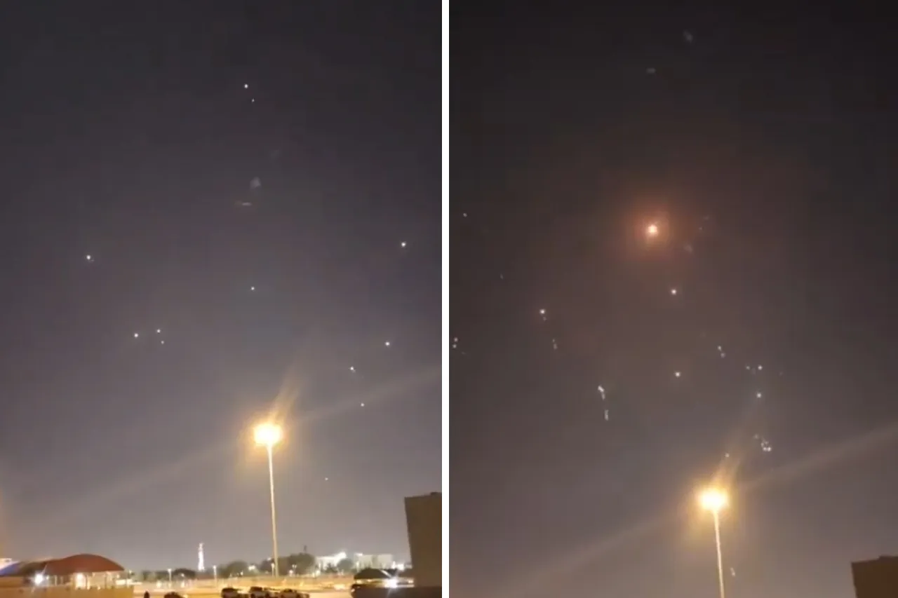 Video: Intercepta EU todos los misiles lanzados por Irán a base aérea Al Udeid