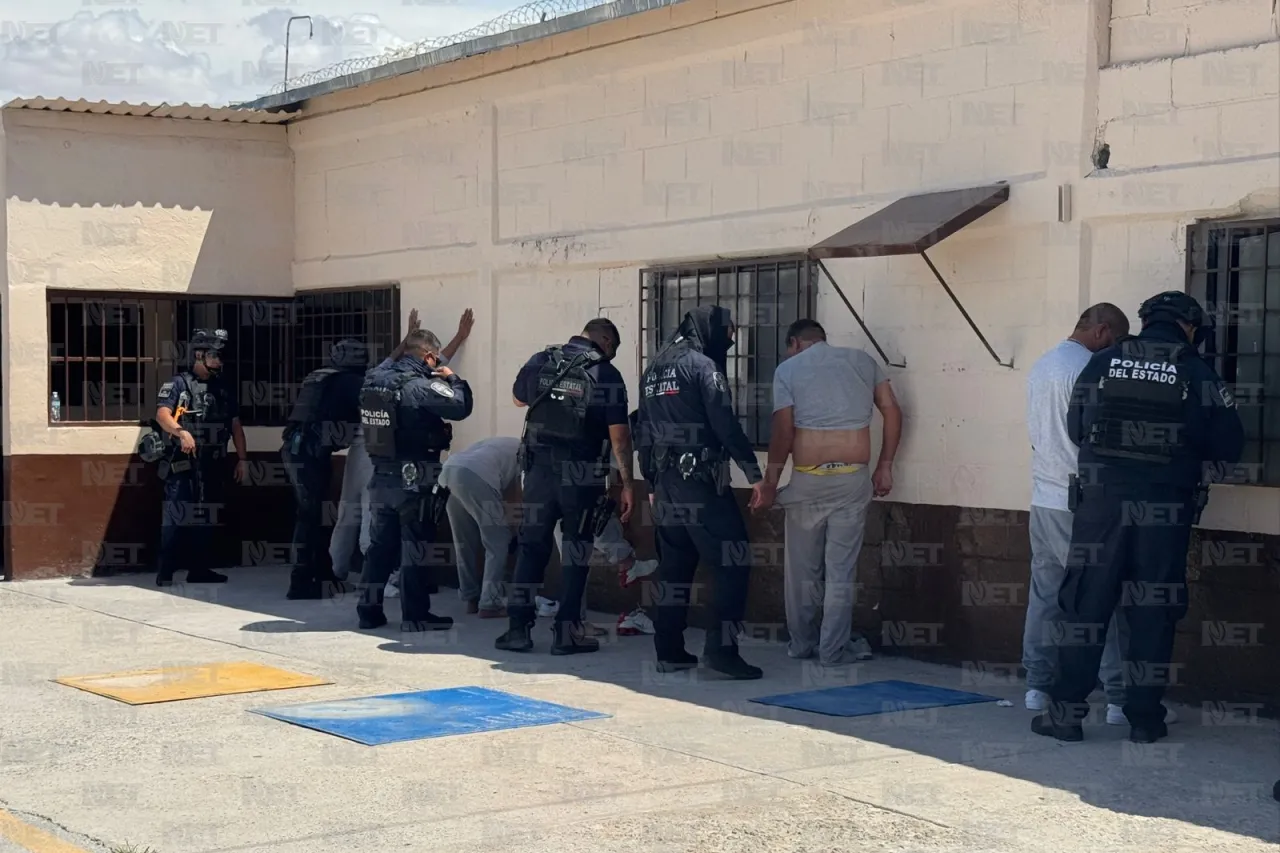 Continúa operativo de revisión en el Cereso 3