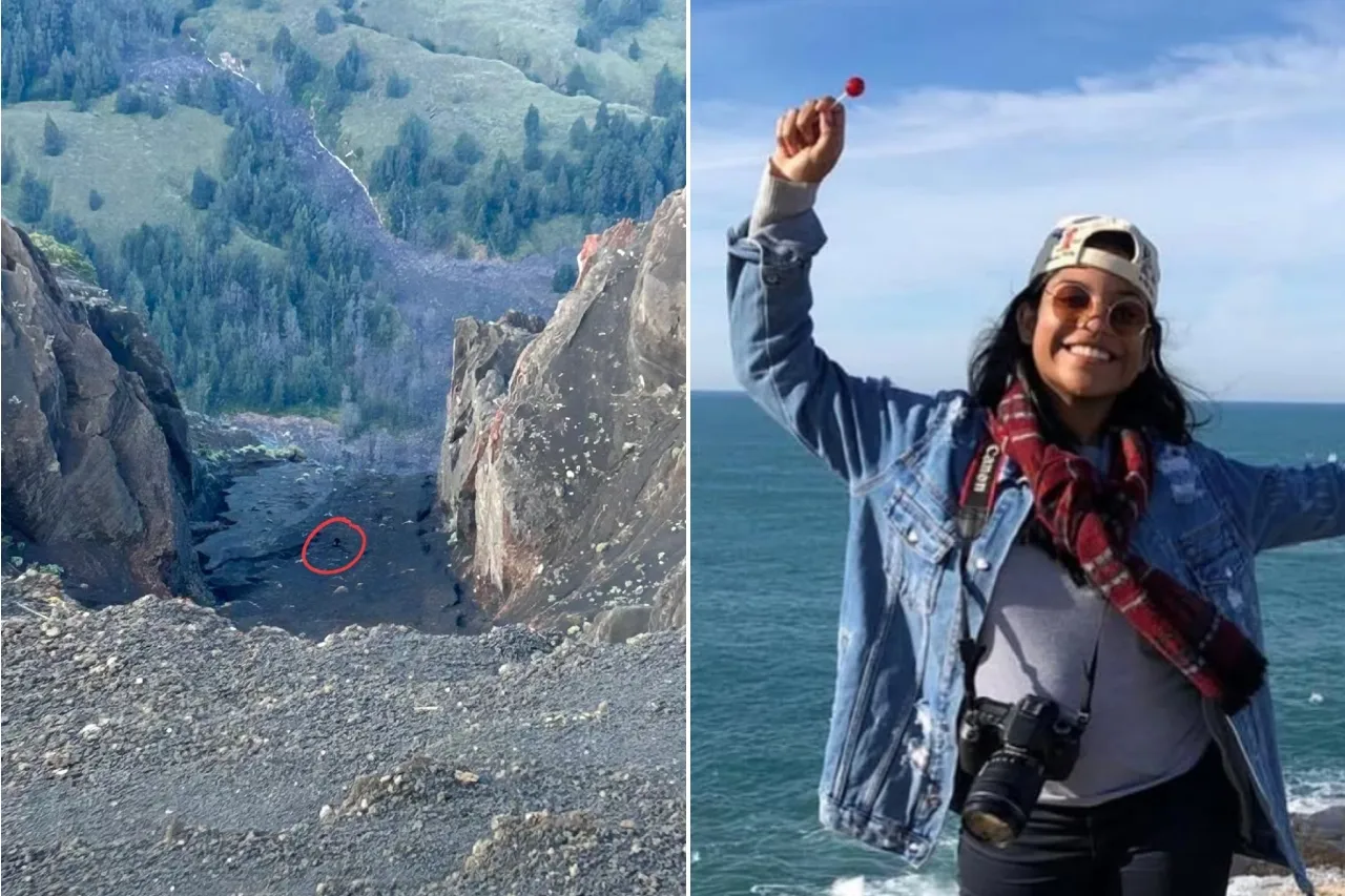 Cae turista a volcán activo en Indonesia; estuvo atrapada en el cráter 3 días