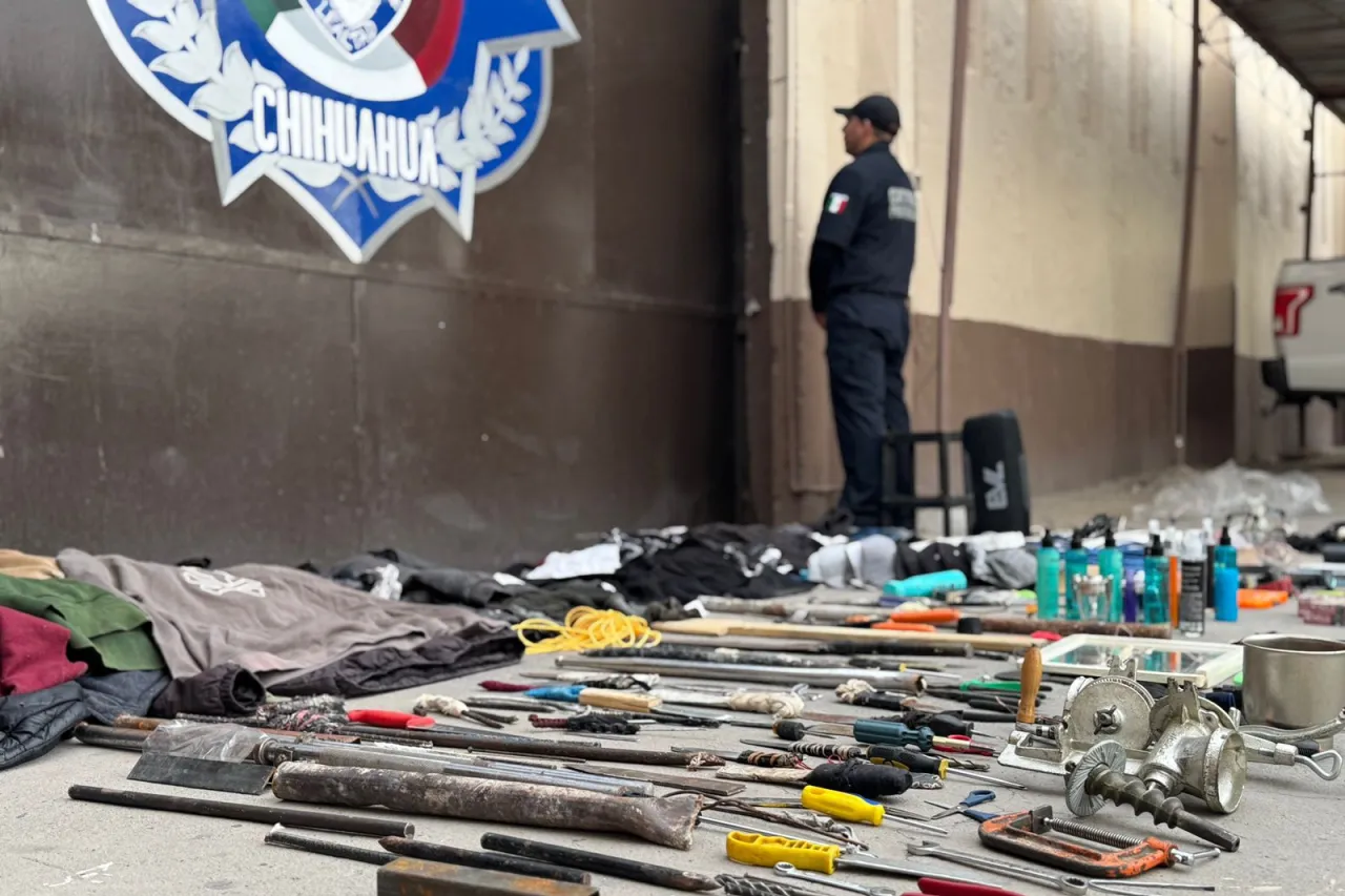 Concluye operativo en el Cereso; decomisan artículos prohibidos