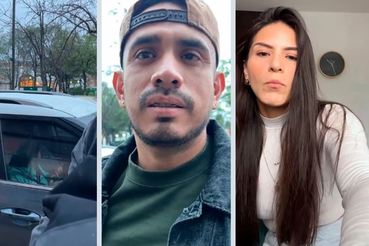 Video: 'Bájala de mi camioneta', mujer expone infidelidad