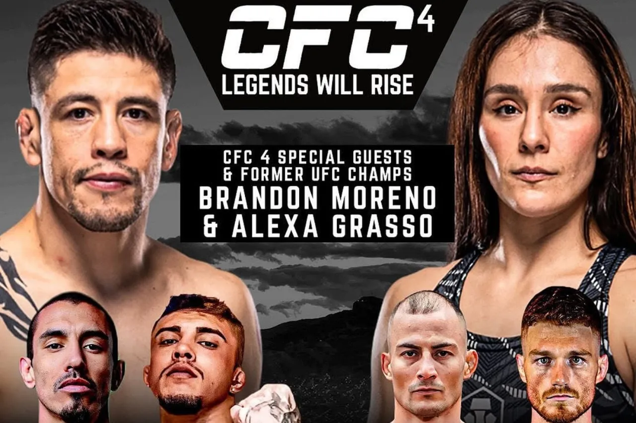 Brandon Moreno y Alexa Grasso participarán en evento de MMA en El Paso