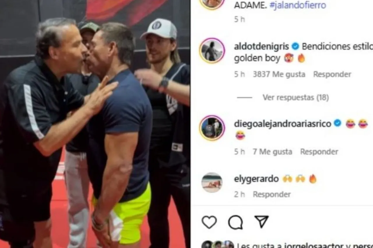 Video: Alfredo Adame da bendición a Konan con beso en boca