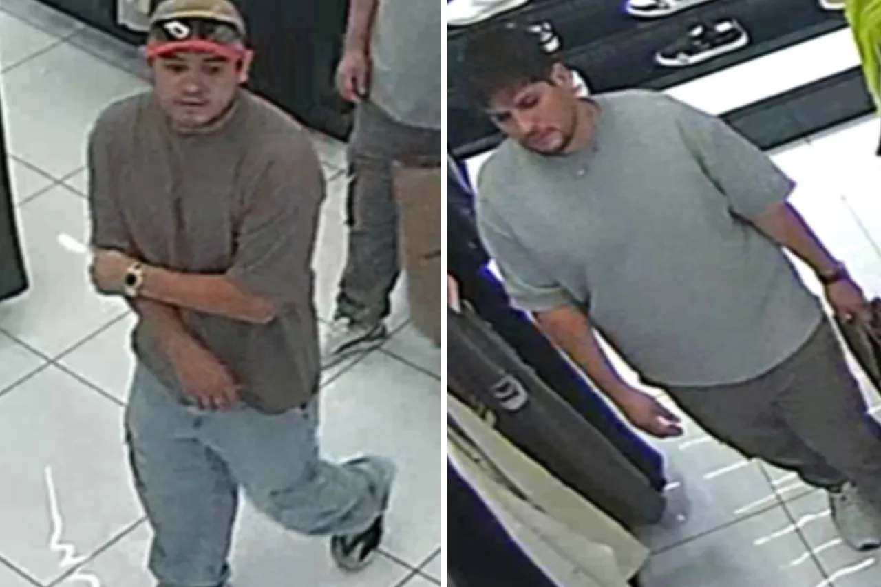 Roban 40 sombreros de tienda en Cielo Vista Mall