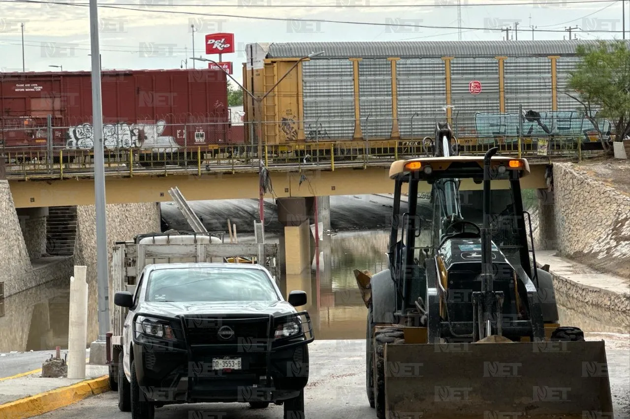 Juárez: Actualización sobre cruces afectados por encharcamientos
