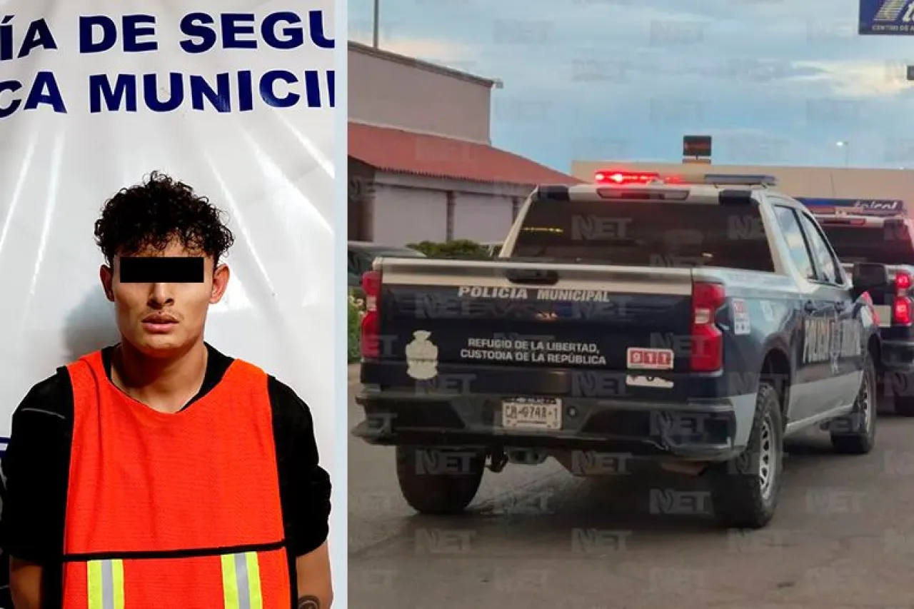 Presentan a detenidos de intento de asalto en estacionamiento de las Torres