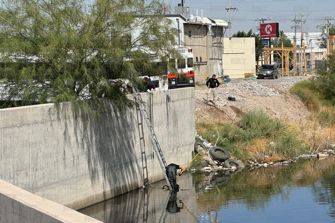 Rescatan cuerpo de canal; no era empleado de gasolinera