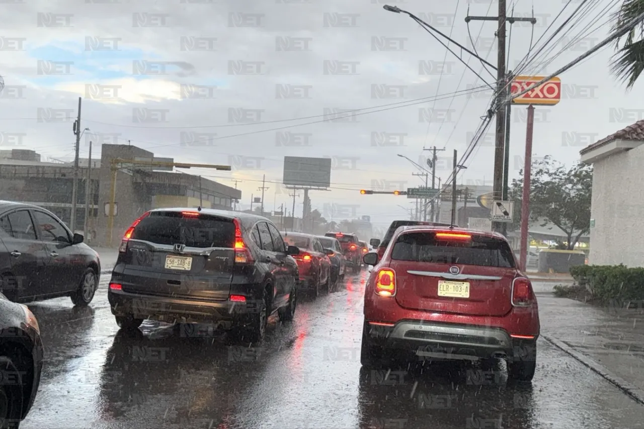 Empieza de nuevo a llover en Juárez