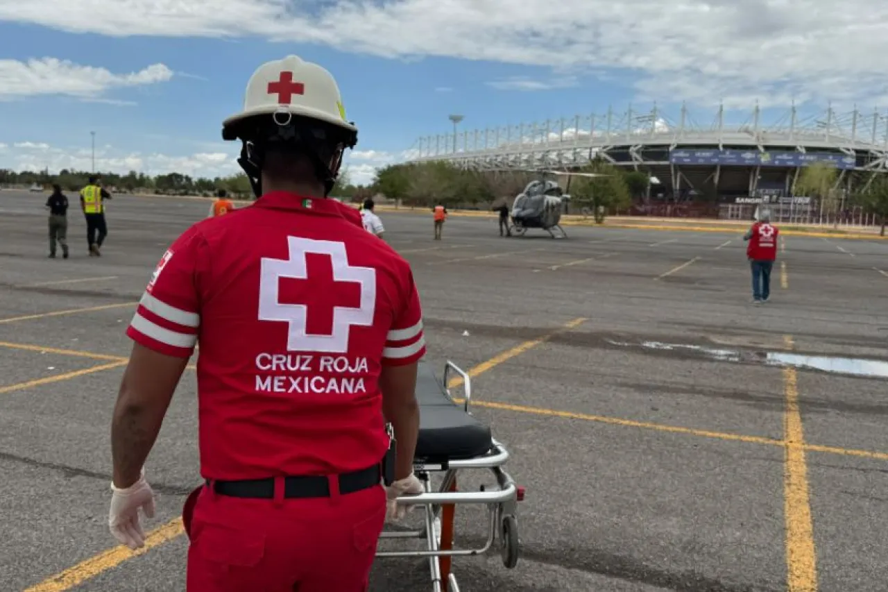 Trasladan en helicóptero a bebé grave desde Juárez a Chihuahua