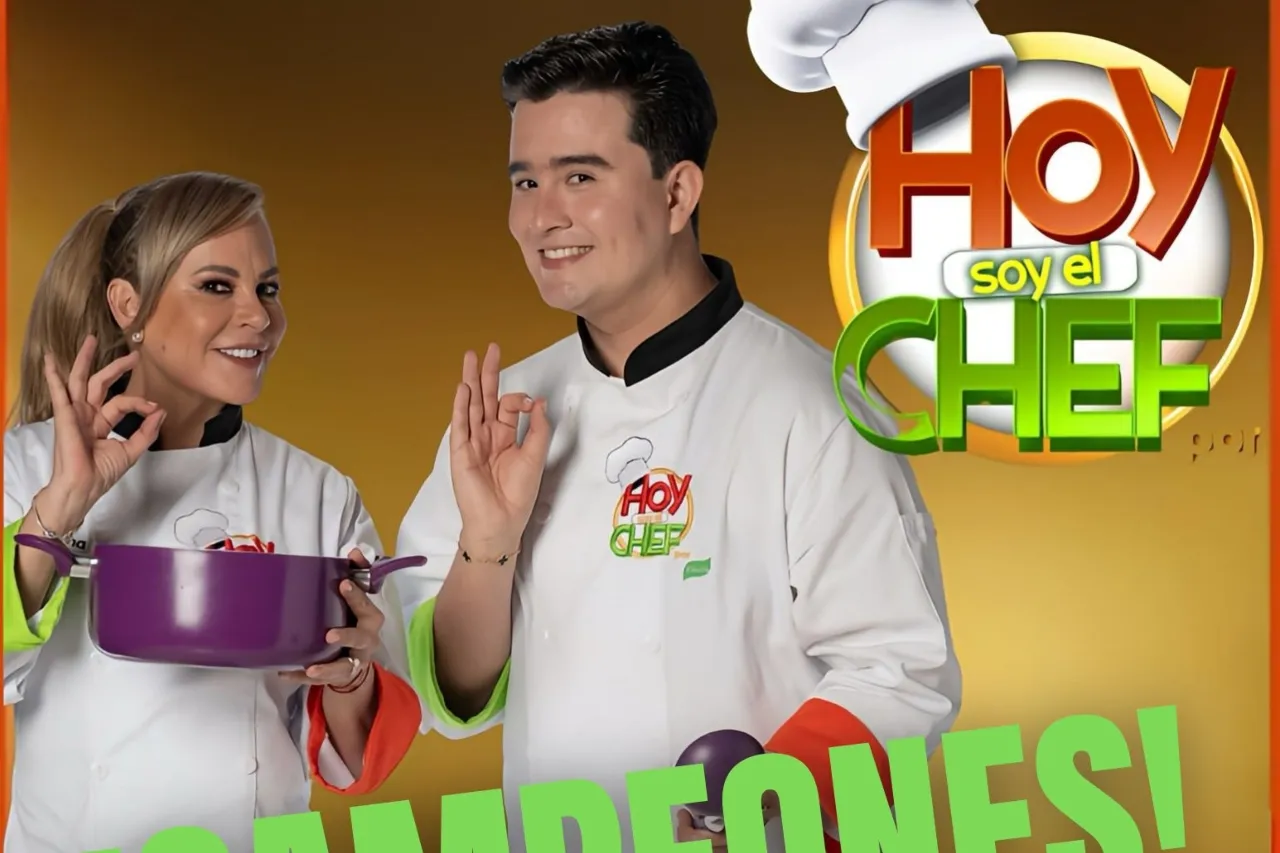 Pablo Chagra y Roxana Castellanos ganan 1ra temporada de 'Hoy Soy el Chef'