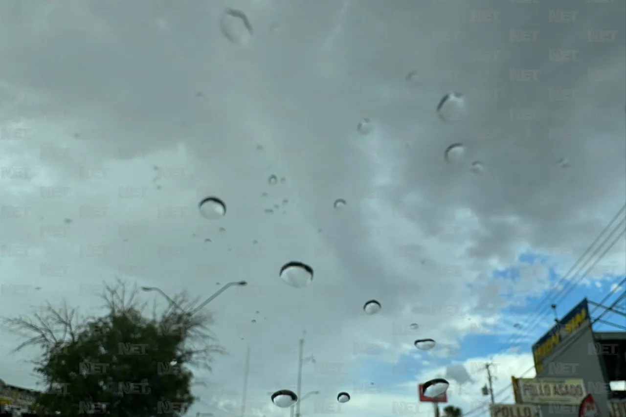 Empieza a llover en diferentes sectores de la ciudad