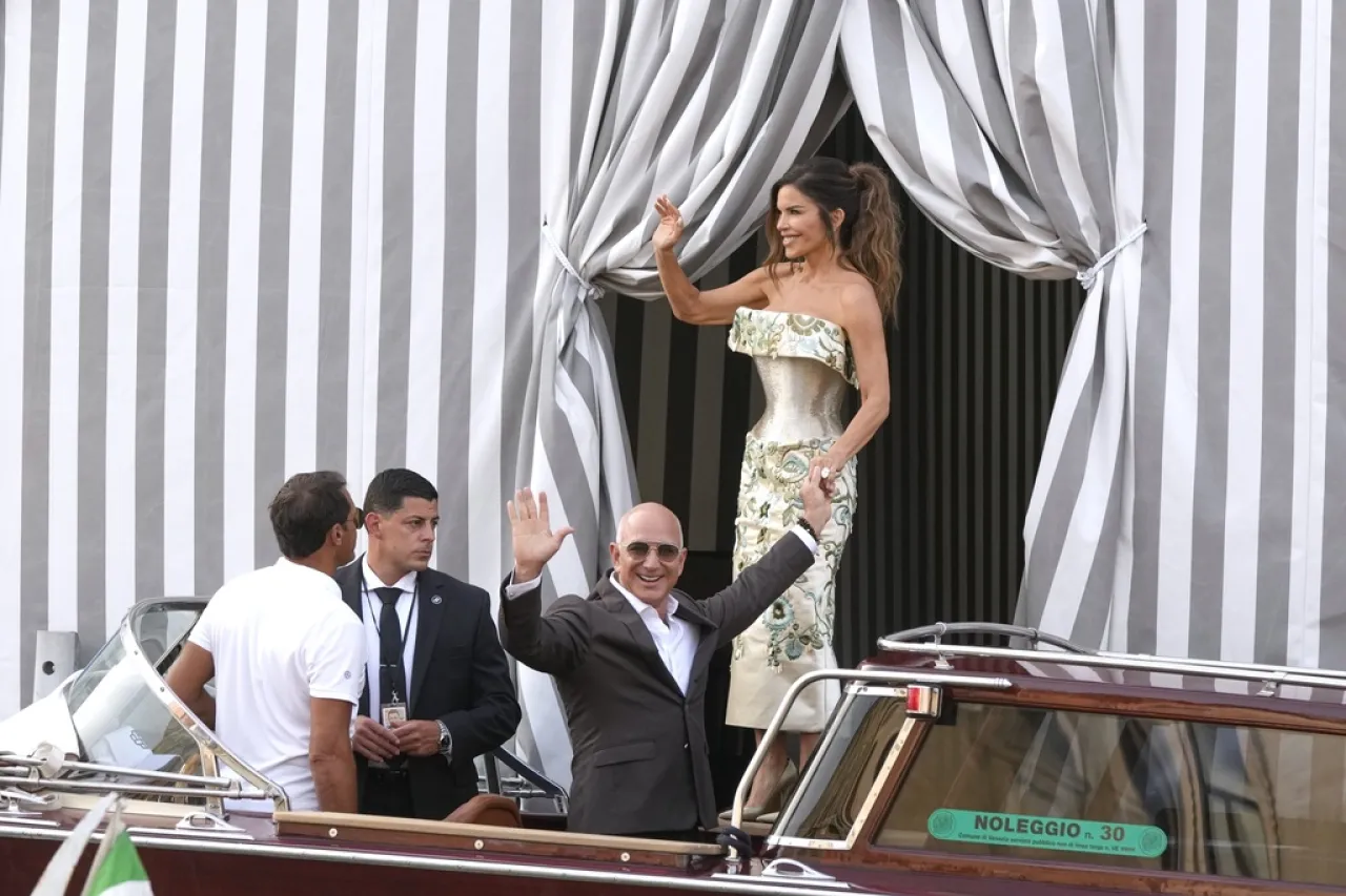 Boda de lujo en Venecia: Jeff Bezos se casa con Lauren Sánchez
