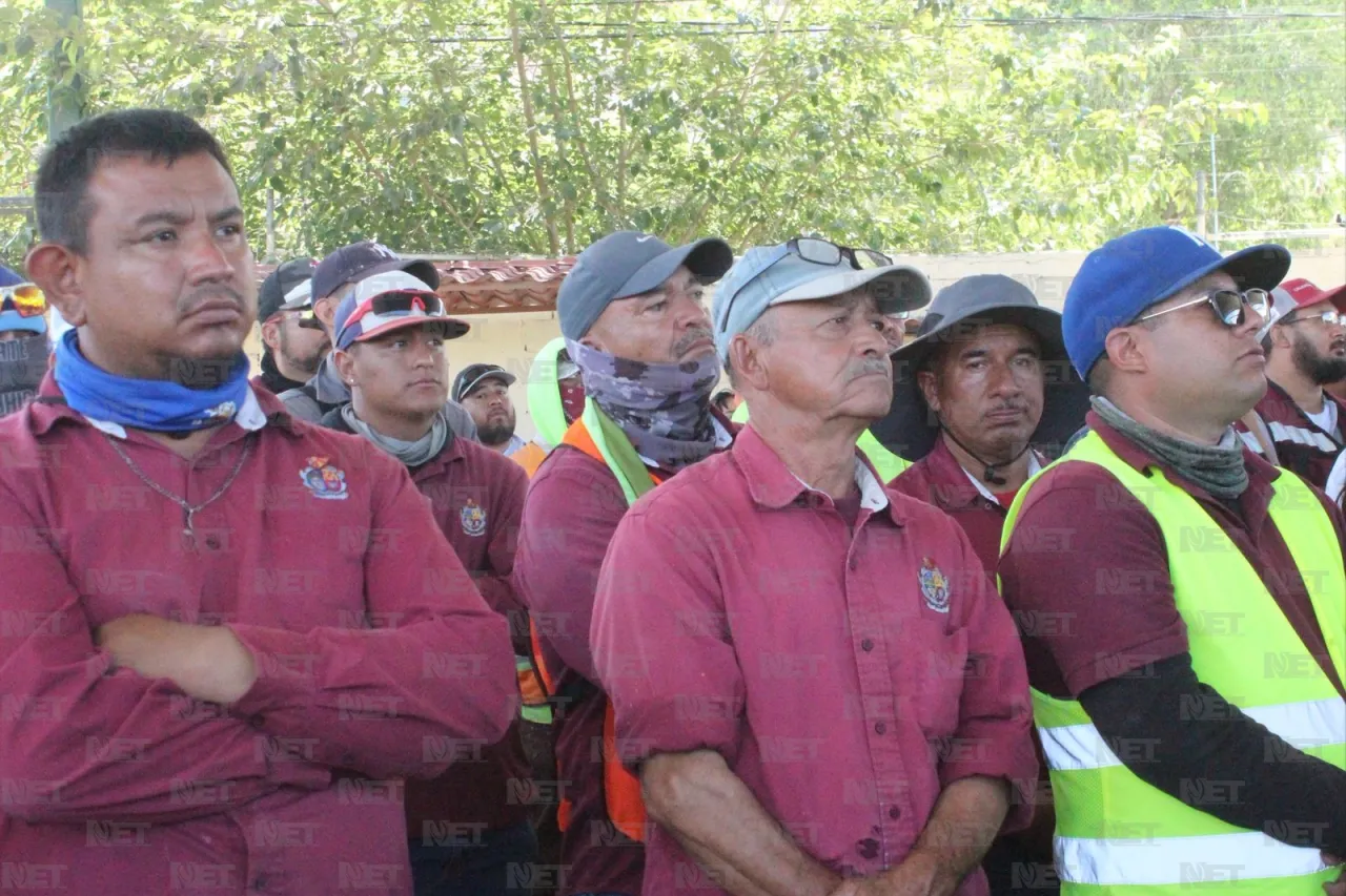 Reconoce alcalde esfuerzo de trabajadores municipales tras lluvias