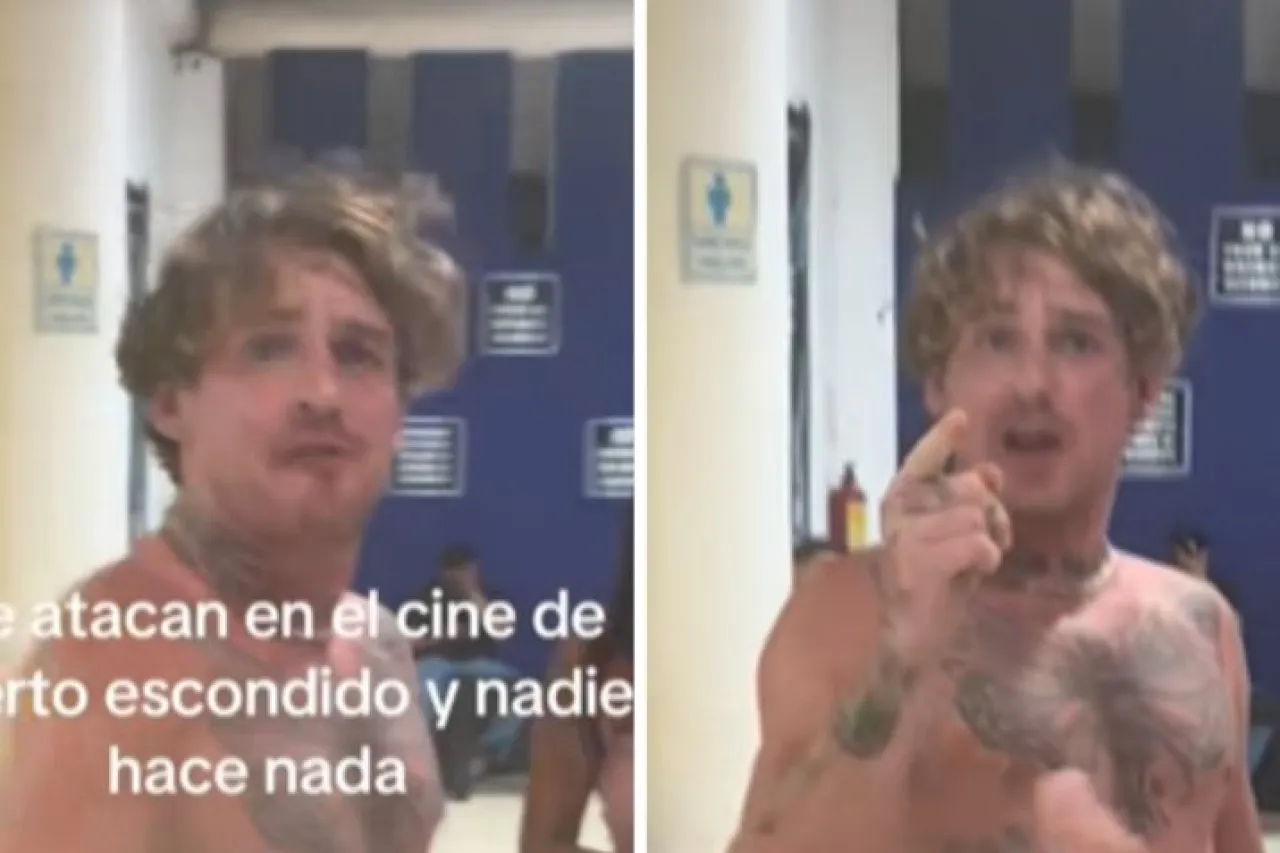 Video: Extranjero agrede a mexicana en Puerto Escondido