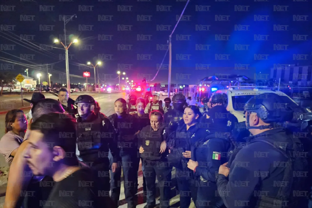 Por traslado de reos, realizan fuerte operativo en el Cereso
