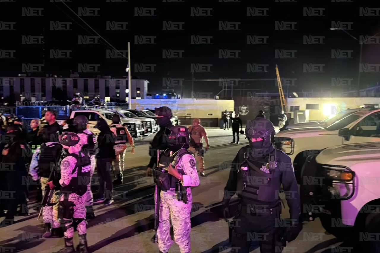 Por traslado de reos, realizan fuerte operativo en el Cereso
