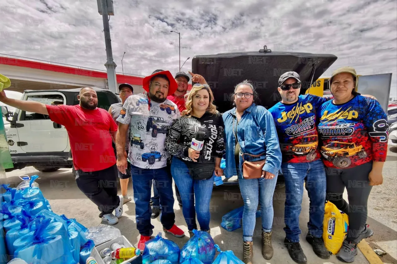 Lo logran; clubes de autos y motos se unen por familias damnificadas