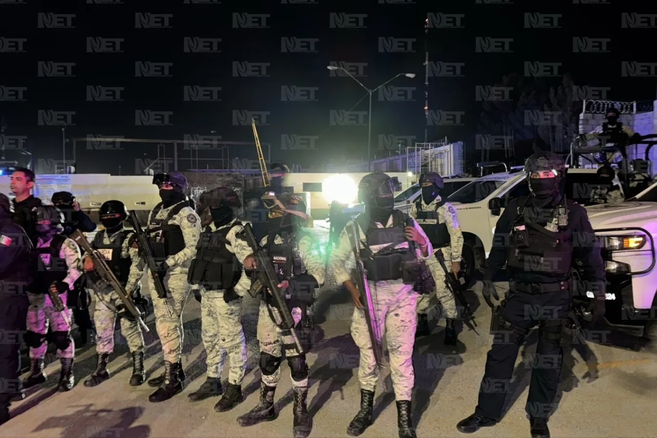 Por traslado de reos, realizan fuerte operativo en el Cereso