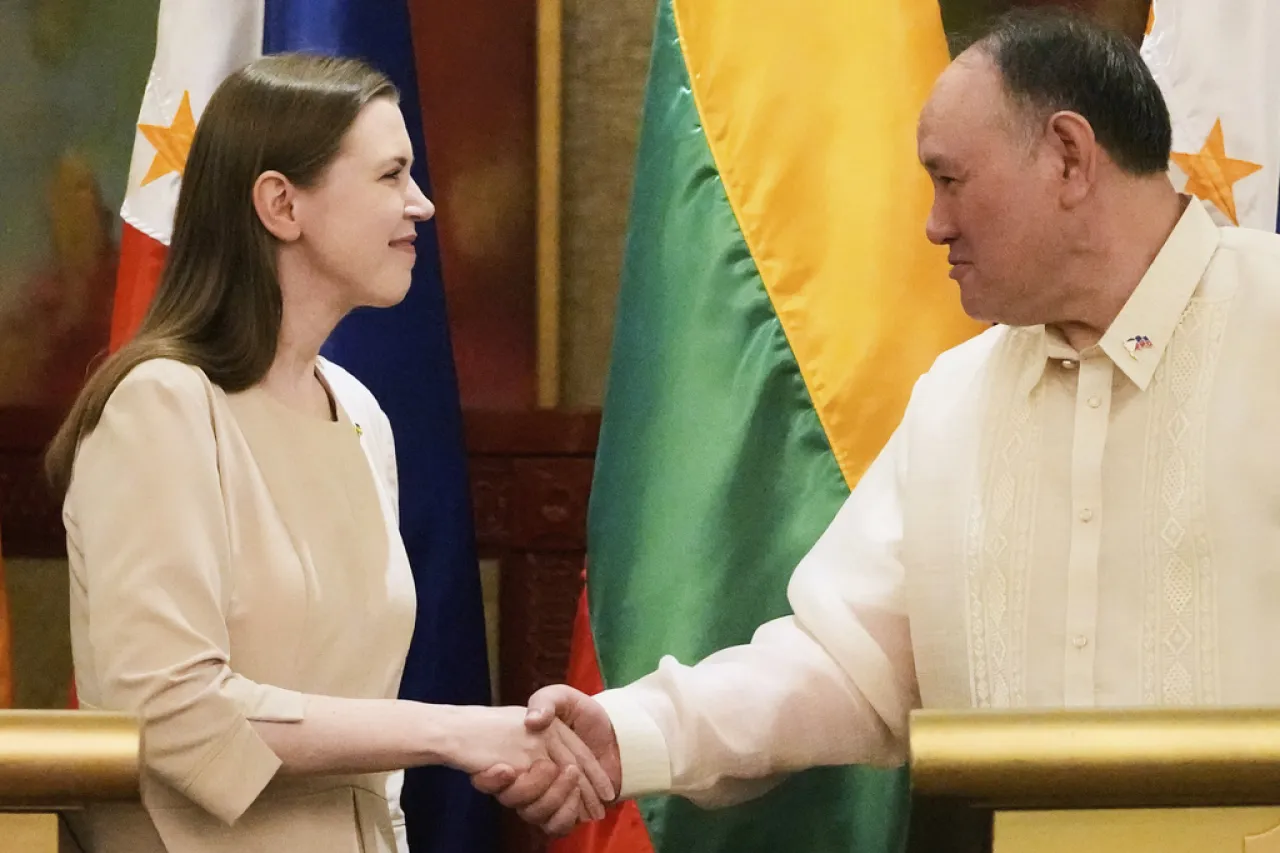 Lituania y Filipinas firman pacto para construir alianza contra la agresión