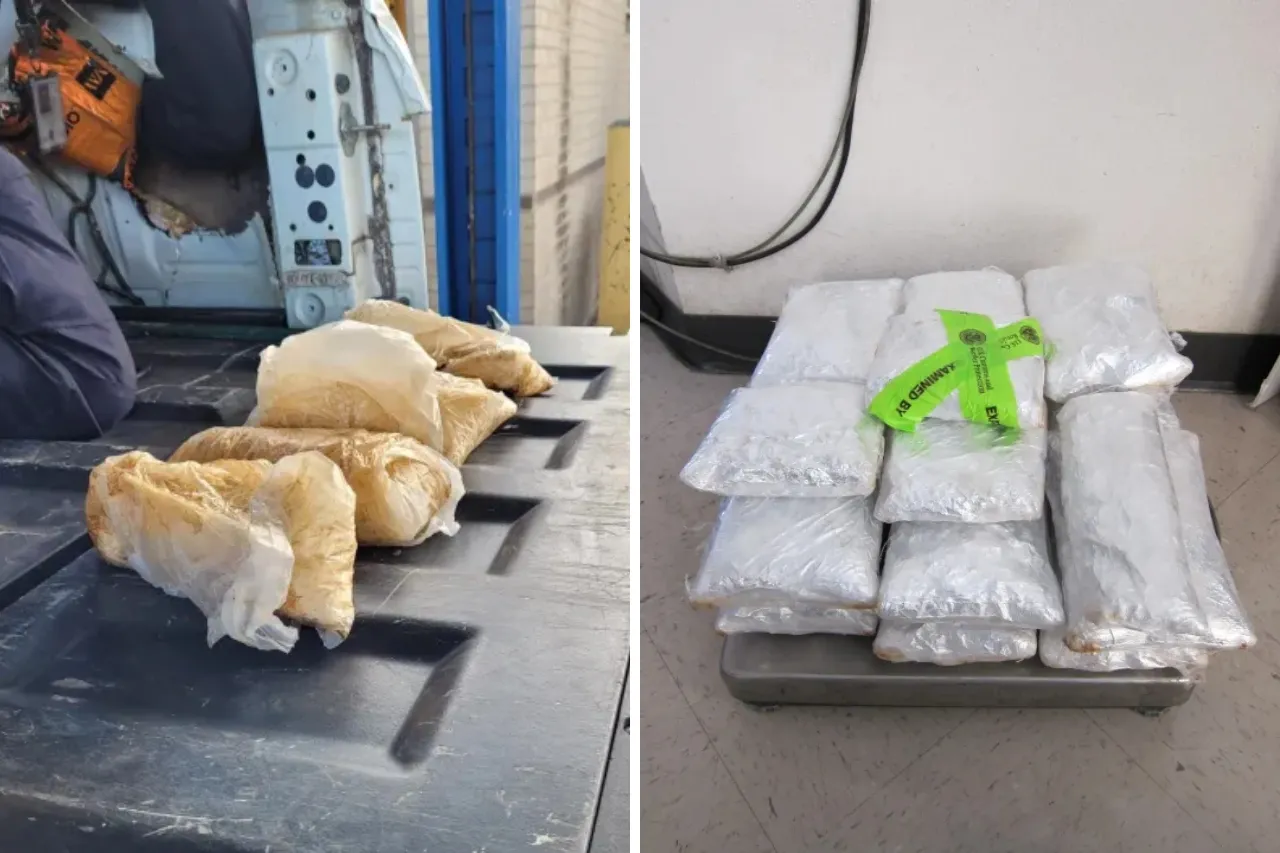 Mujeres intentaron cruzar casi 60 kg de droga a El Paso, pero fueron detectadas