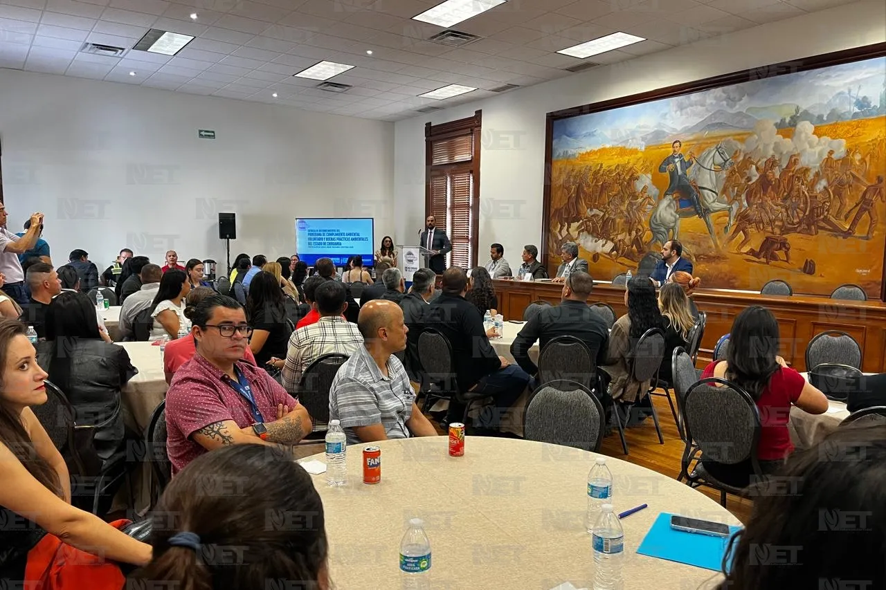 Entregan reconocimientos a empresas comprometidas con el medio ambiente