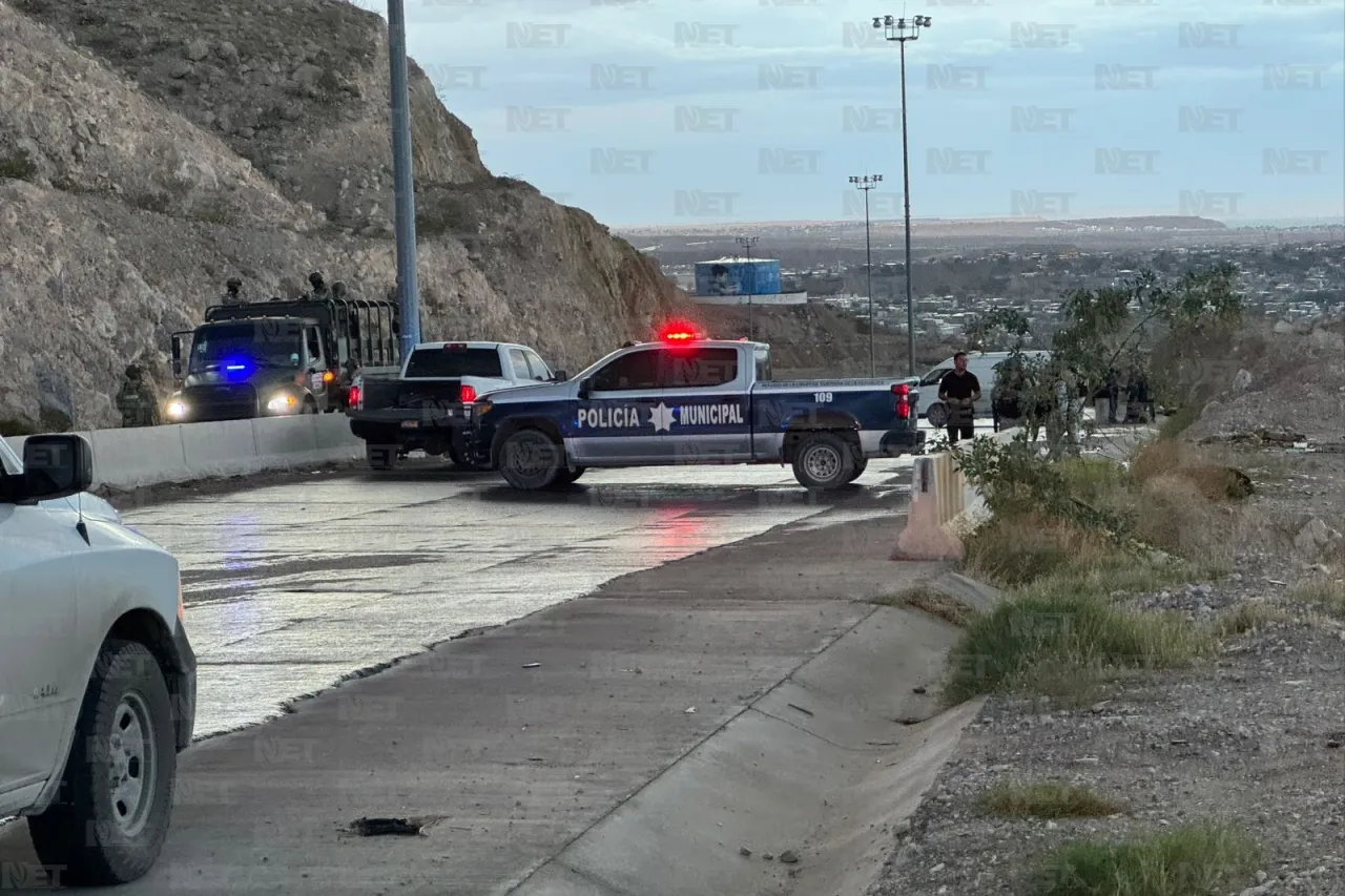 Tiran 'encobijado' en el Camino Real