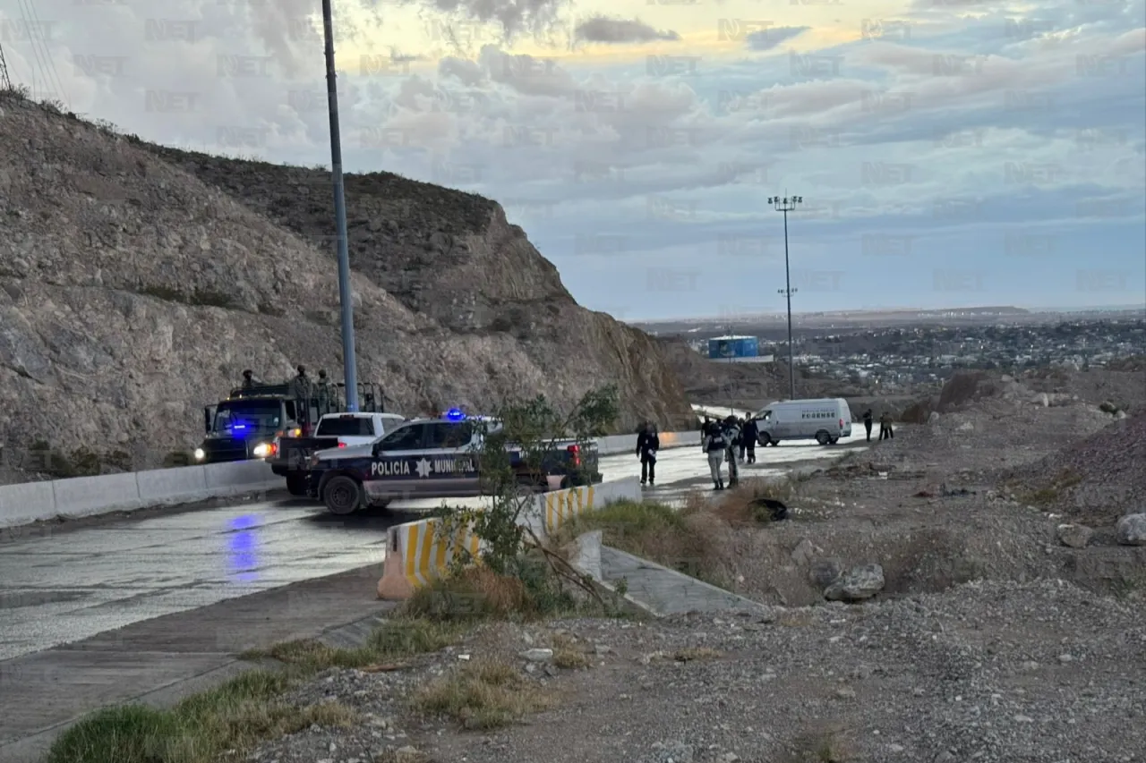 Tiran 'encobijado' en el Camino Real