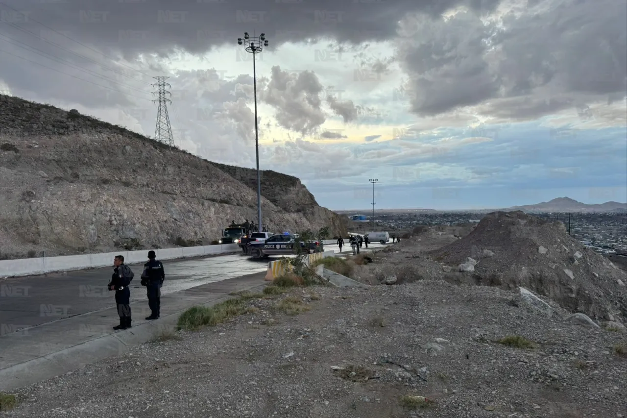 Tiran 'encobijado' en el Camino Real